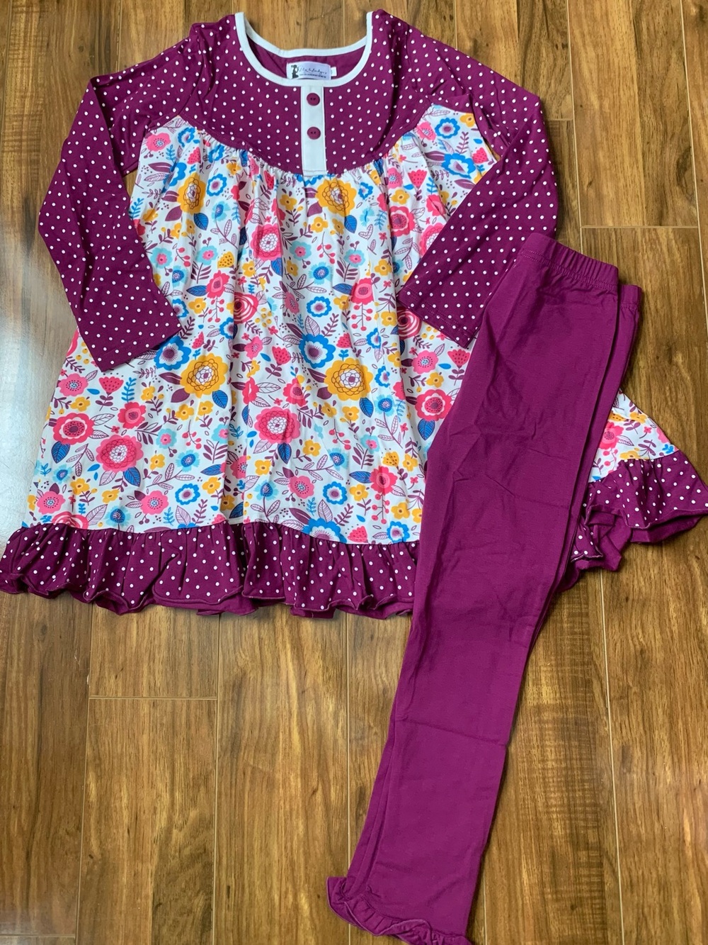 New Girls Lily & Londyn Tinley & Leggings Size 10
